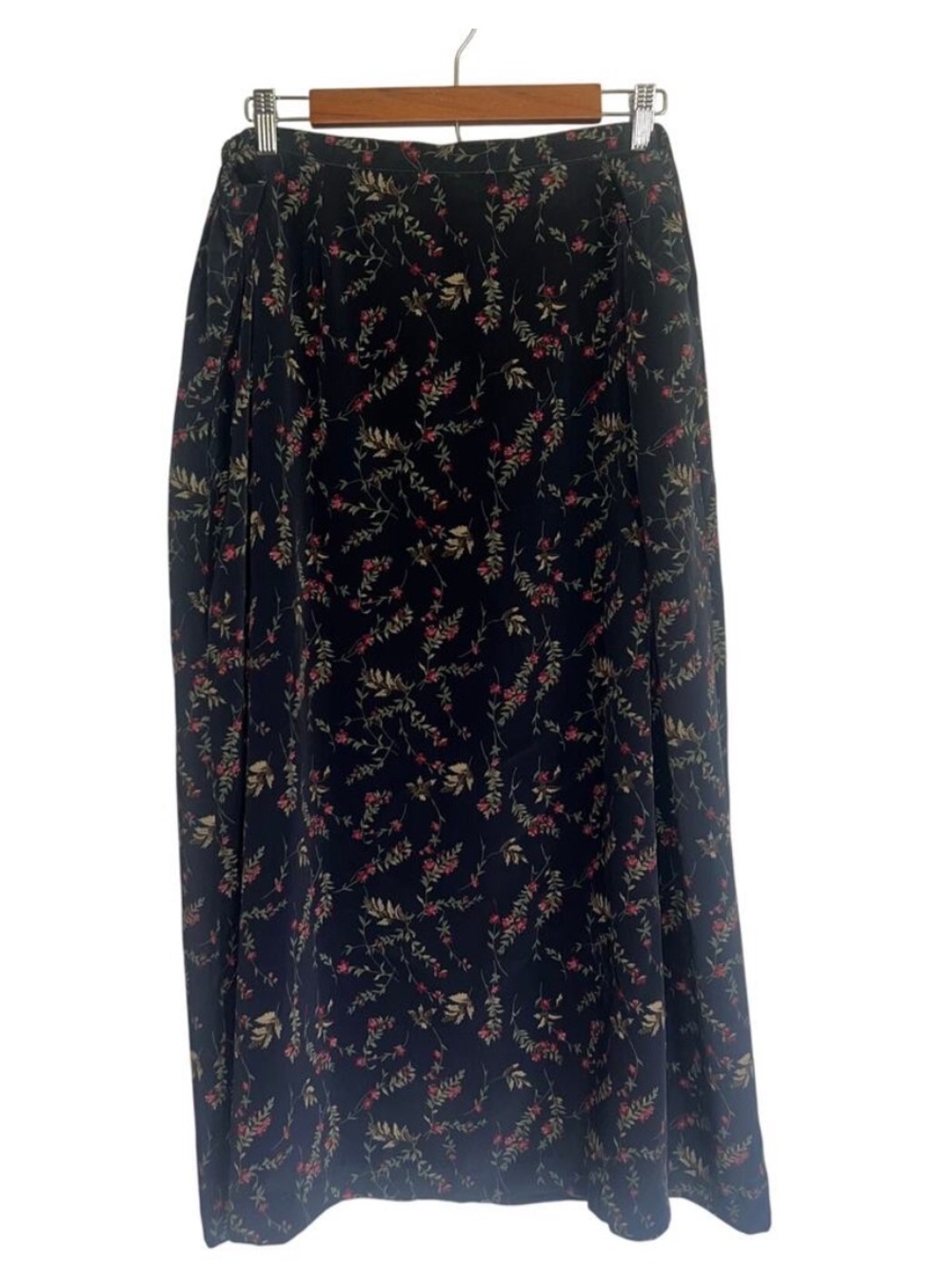 Vintage CJ Banks Floral Print Maxi Skirt